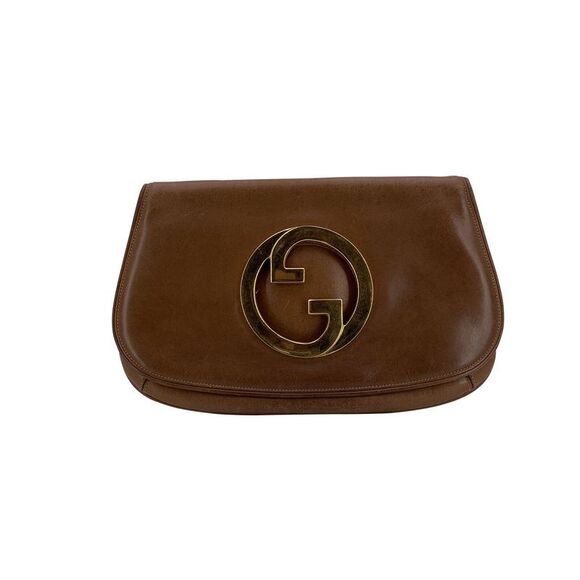 Gucci Handbags - Gucci Vintage Leather Clutch Bag Blondie